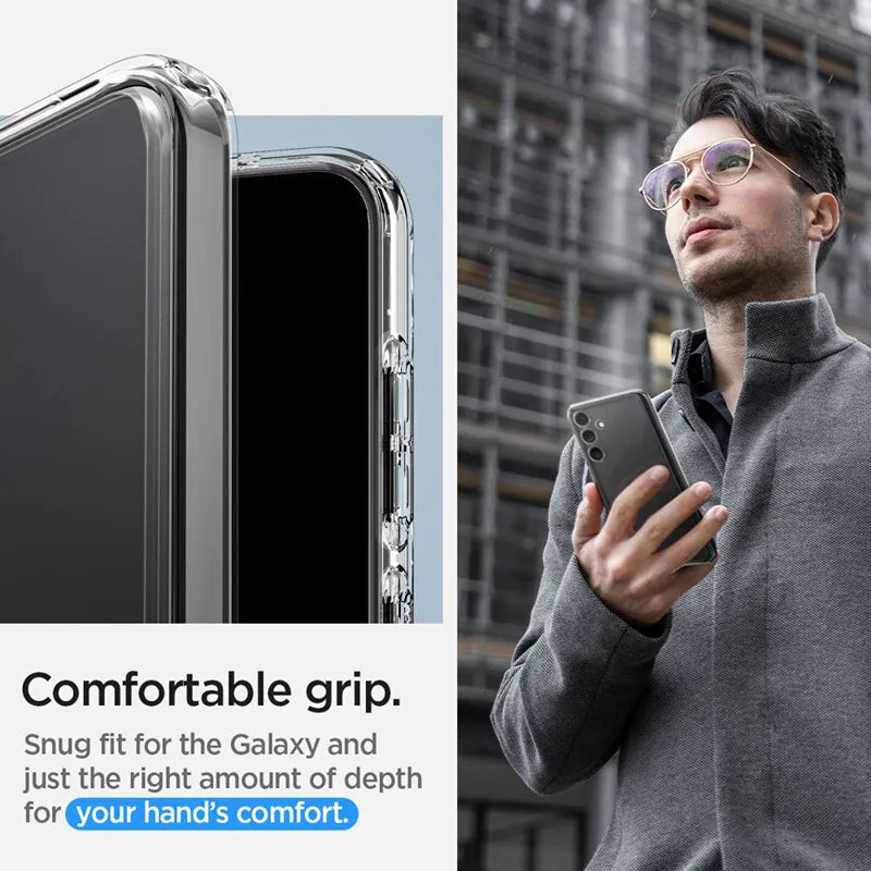 Spigen Ultra Hybrid – dėklas, skirtas „Samsung Galaxy S24“ (skaidrus)