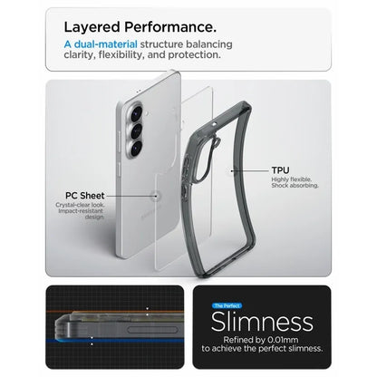 Spigen Ultra Hybrid – dėklas, skirtas Samsung Galaxy S26 (Space Crystal)