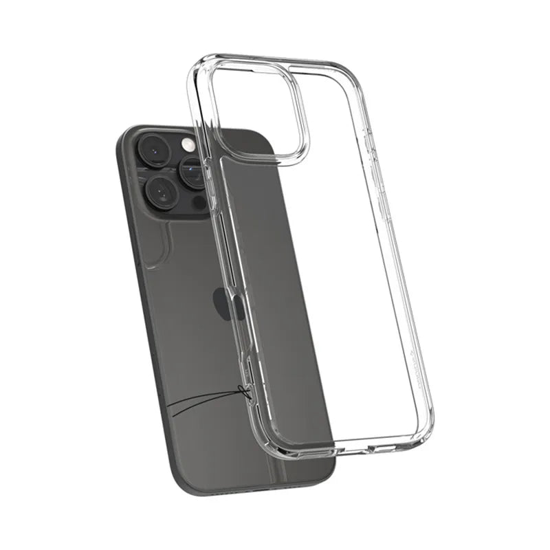 Spigen Ultra Hybrid – „iPhone 16 Pro Max“ dėklas (skaidrus)