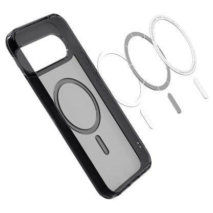 Spigen Ultra Hybrid Mag MagSafe - Apsauginis dėklas Google Pixel 10 Pro XL (Matiniu juoda)