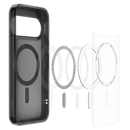 Spigen Ultra Hybrid Mag MagSafe – dėklas Google Pixel 11 (Frost Black)