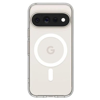 Spigen Ultra Hybrid Mag MagSafe – dėklas Google Pixel 11 Pro (skaidrus / baltas)