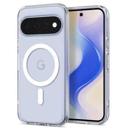Spigen Ultra Hybrid Mag MagSafe – dėklas Google Pixel 11 (skaidrus/baltas)