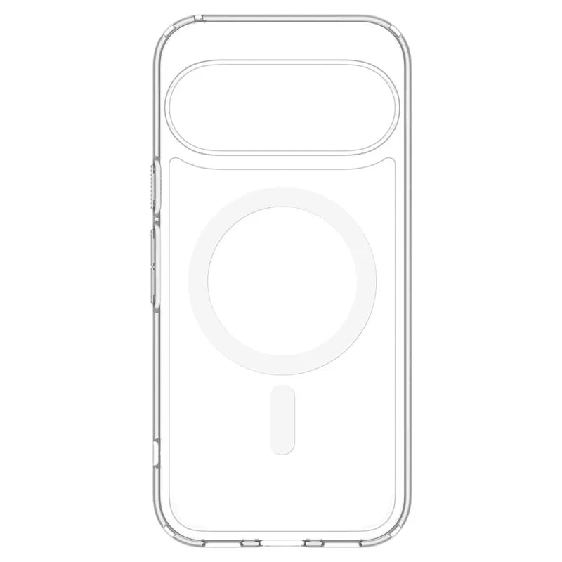 Spigen Ultra Hybrid Mag MagSafe – dėklas Google Pixel 11 (skaidrus/baltas)