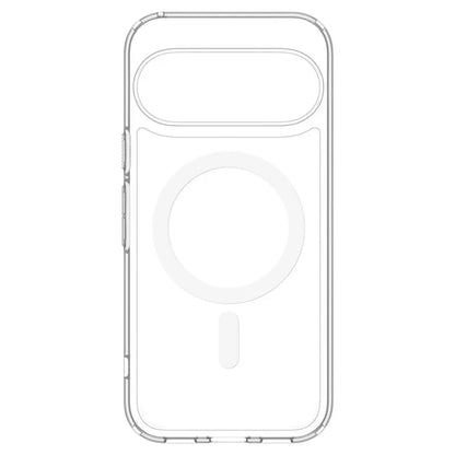 Spigen Ultra Hybrid Mag MagSafe – dėklas Google Pixel 11 (skaidrus/baltas)