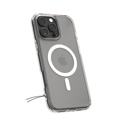 Spigen Ultra Hybrid Mag MagSafe – dėklas iPhone 16 Pro (Frost Clear)