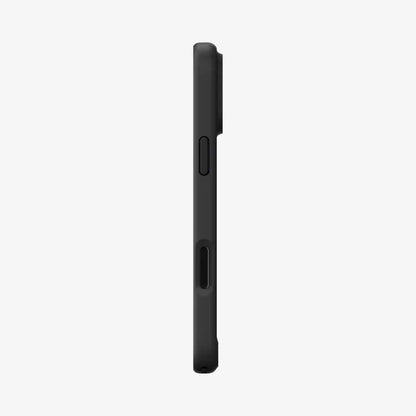 Spigen Ultra Hybrid Mag MagSafe dėklas iPhone 17 Pro (Frost Black / Orange)