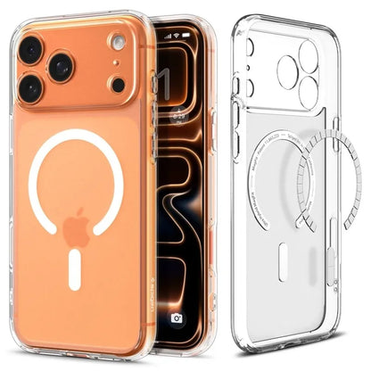 Spigen Ultra Hybrid Mag MagSafe - Dėklas iPhone 17 Pro (Šerkšno balta)