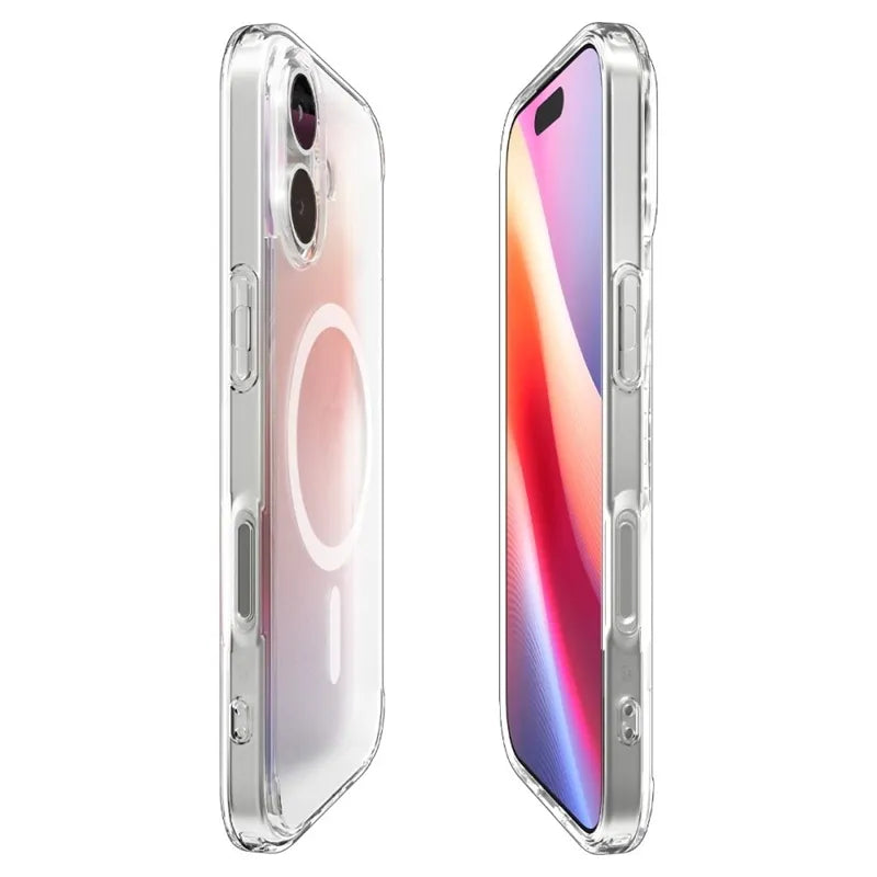 Spigen Ultra Hybrid Mag MagSafe dėklas iPhone 17 (Šalčio baltumo)