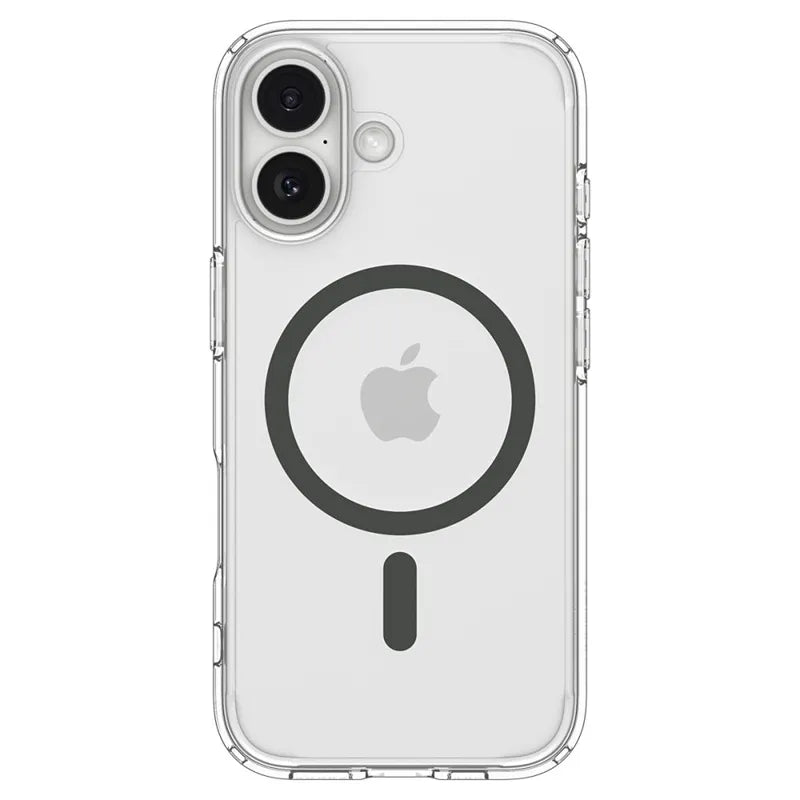 Spigen Ultra Hybrid Mag MagSafe - Dėklas iPhone 17 (Skaidrus/Grafito)