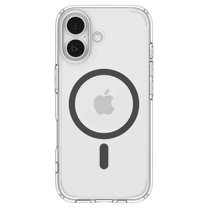 Spigen Ultra Hybrid Mag MagSafe - Dėklas iPhone 17 (Skaidrus/Grafito)