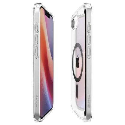 Spigen Ultra Hybrid Mag MagSafe - dėklas iPhone 17e / 16e (anglies pluoštas)