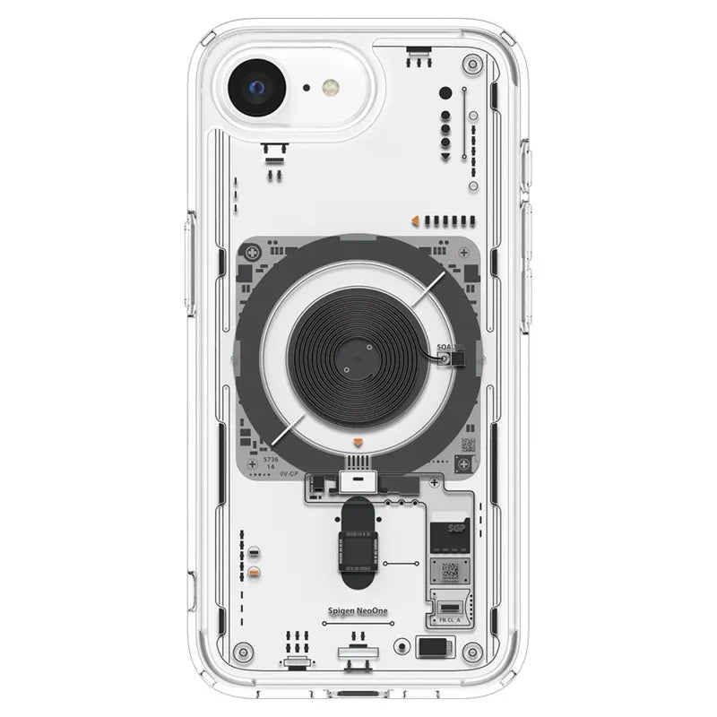 Spigen Ultra Hybrid Mag MagSafe - Dėklas iPhone 17e / 16e (Zero One)