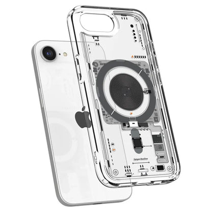 Spigen Ultra Hybrid Mag MagSafe - Dėklas iPhone 17e / 16e (Zero One)