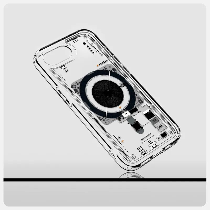 Spigen Ultra Hybrid Mag MagSafe - Dėklas iPhone 17e / 16e (Zero One)
