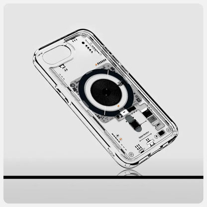 Spigen Ultra Hybrid Mag MagSafe - Dėklas iPhone 17e / 16e (Zero One)