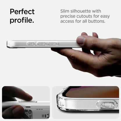 Spigen Ultra Hybrid Mag MagSafe - Dėklas iPhone 17e / 16e (Zero One)