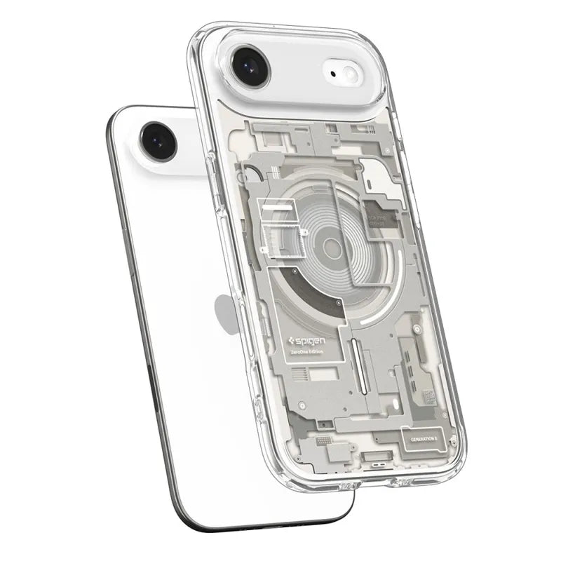 Spigen Ultra Hybrid Mag MagSafe - Dėklas iPhone Air (Zero One Natūralaus Titano)