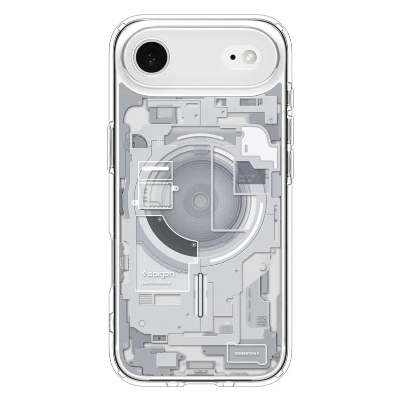 Spigen Ultra Hybrid Mag MagSafe dėklas iPhone Air (Zero One White)
