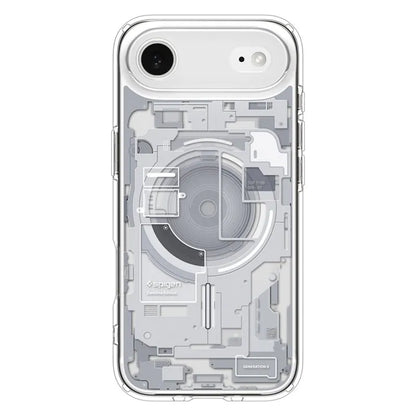 Spigen Ultra Hybrid Mag MagSafe dėklas iPhone Air (Zero One White)
