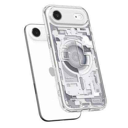 Spigen Ultra Hybrid Mag MagSafe dėklas iPhone Air (Zero One White)
