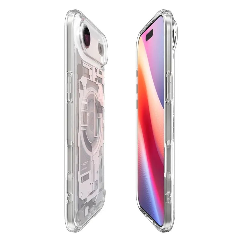 Spigen Ultra Hybrid Mag MagSafe dėklas iPhone Air (Zero One White)