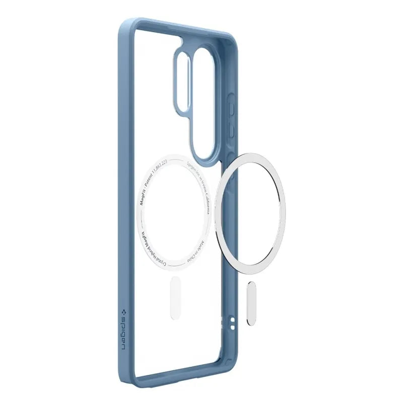 Spigen Ultra Hybrid Mag MagSafe – dėklas „Samsung Galaxy S26 Ultra“ (šviesiai mėlynas)