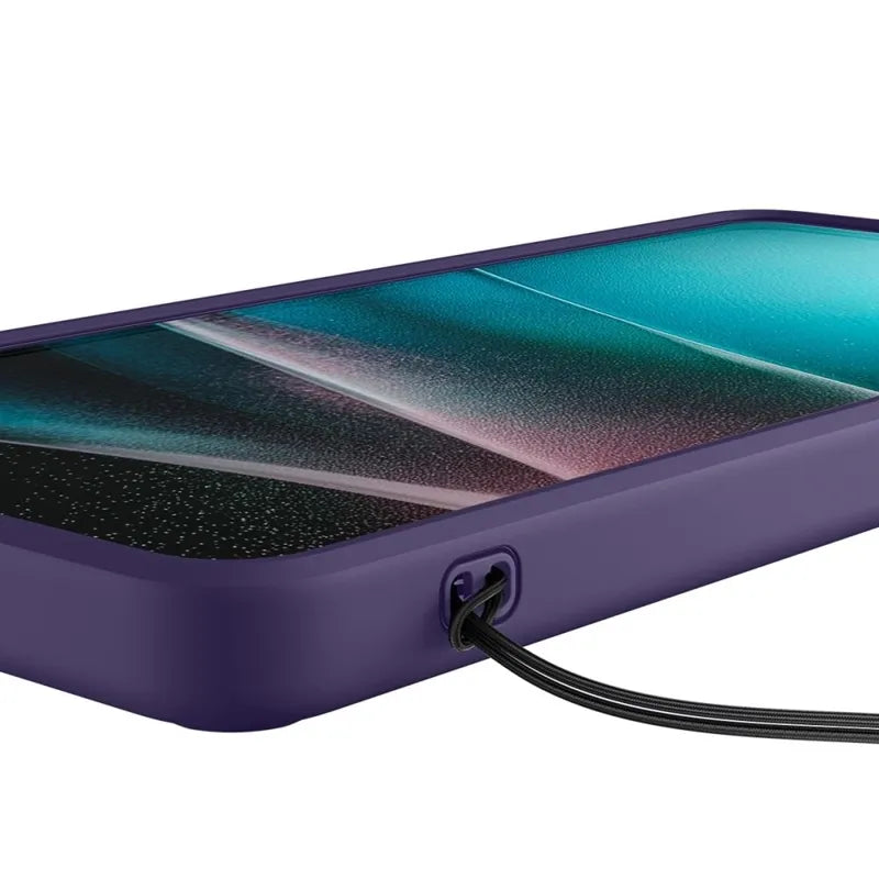 Spigen Ultra Hybrid Mag MagSafe – dėklas „Samsung Galaxy S26 Ultra“ (tamsiai violetinė)