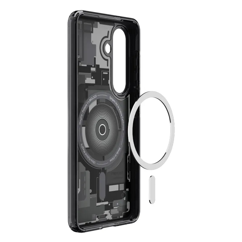 Spigen Ultra Hybrid Mag MagSafe – dėklas Samsung Galaxy S26 (Zero One Black)