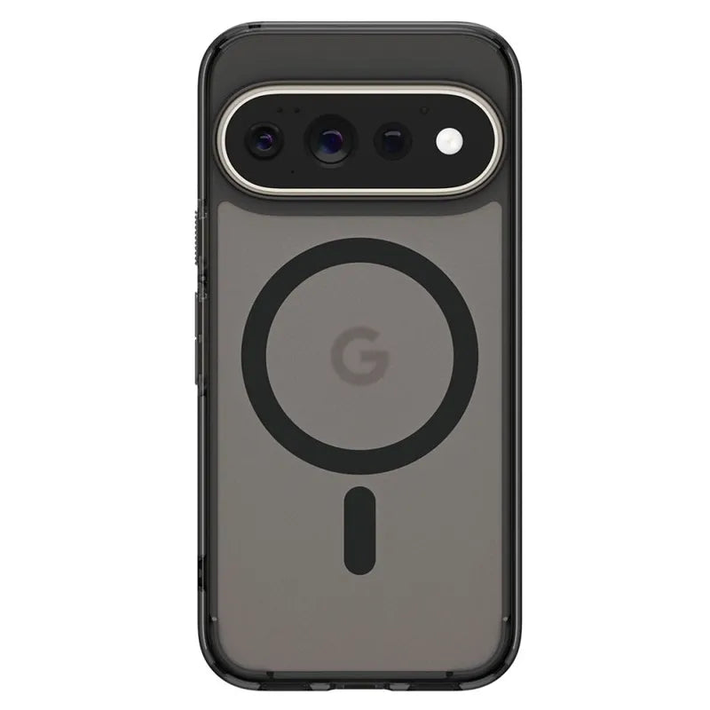 Spigen Ultra Hybrid Mag MagSafe – dėklas, skirtas Google Pixel 11 Pro (Frost Black)