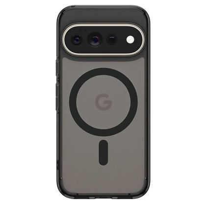 Spigen Ultra Hybrid Mag MagSafe – dėklas, skirtas Google Pixel 11 Pro XL (Frost Black)