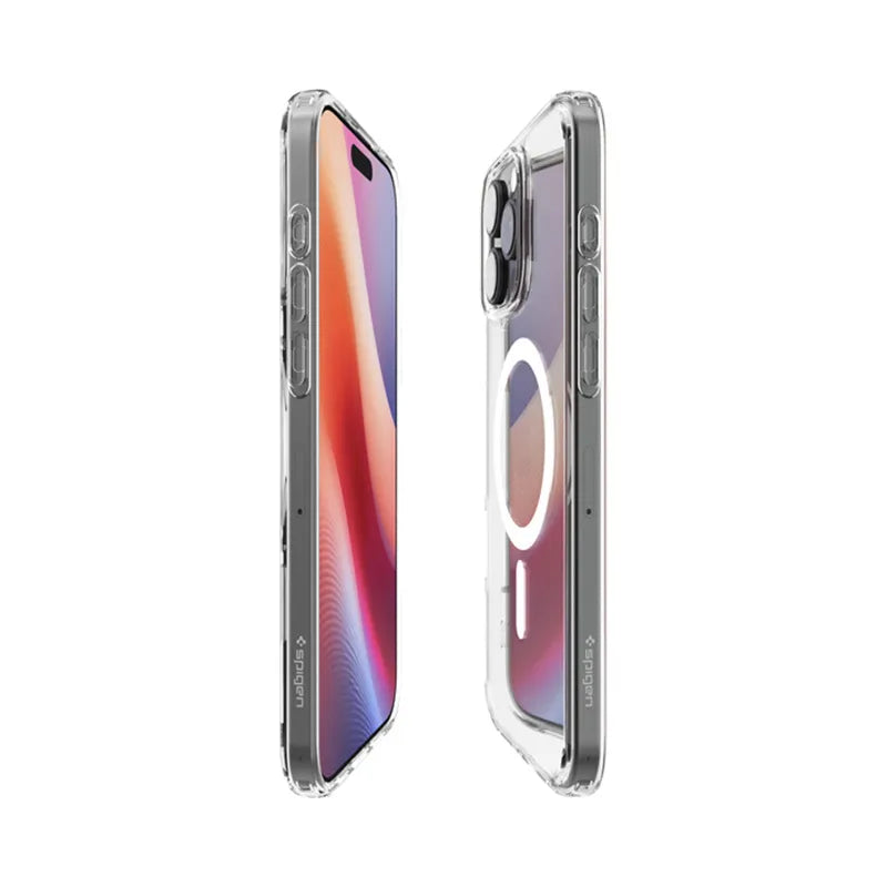Spigen Ultra Hybrid Mag MagSafe – dėklas skirtas iPhone 16 Pro (baltas)