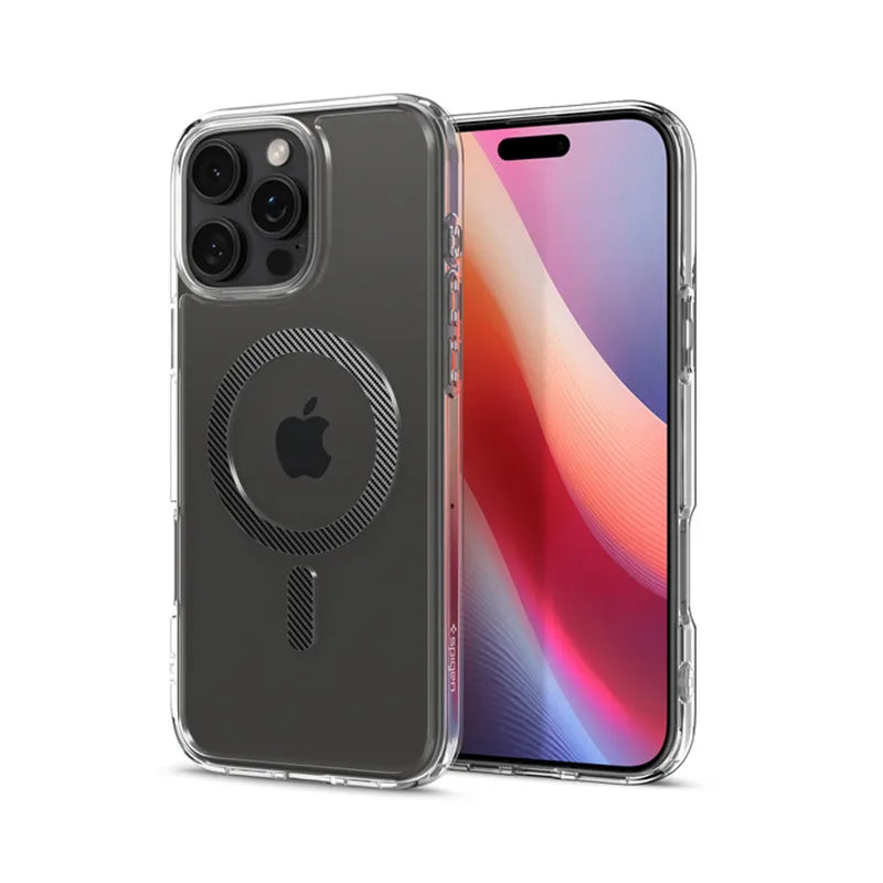 Spigen Ultra Hybrid Mag MagSafe – dėklas, skirtas iPhone 16 Pro Max (anglies pluoštas)
