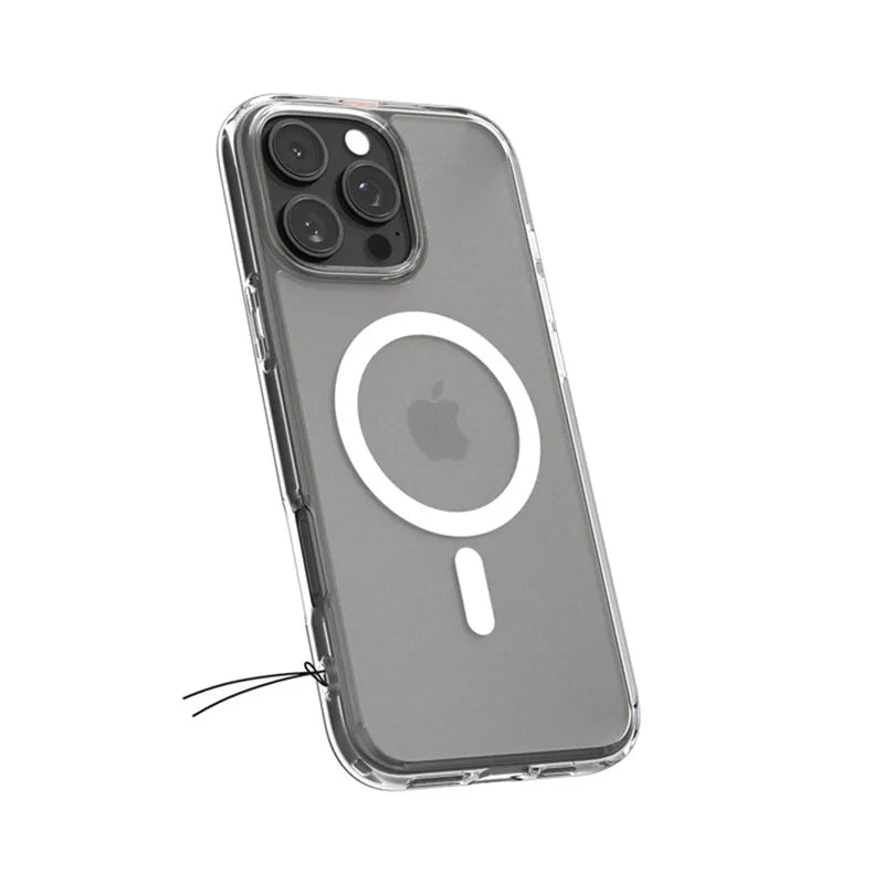 Spigen Ultra Hybrid Mag MagSafe – dėklas, skirtas iPhone 16 Pro Max (Frost Clear)