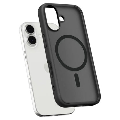 Spigen Ultra Hybrid Mag MagSafe - Dėklas, skirtas iPhone 17 (Juodas matinis)