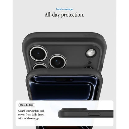 „Spigen Ultra Hybrid Mag MagSafe“ – dėklas, skirtas „iPhone 18 Pro“ / „17 Pro“ (klasikinė juoda spalva)