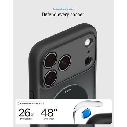 Spigen Ultra Hybrid Mag MagSafe – dėklas, skirtas iPhone 18 Pro Max / 17 Pro Max (Classic Black)