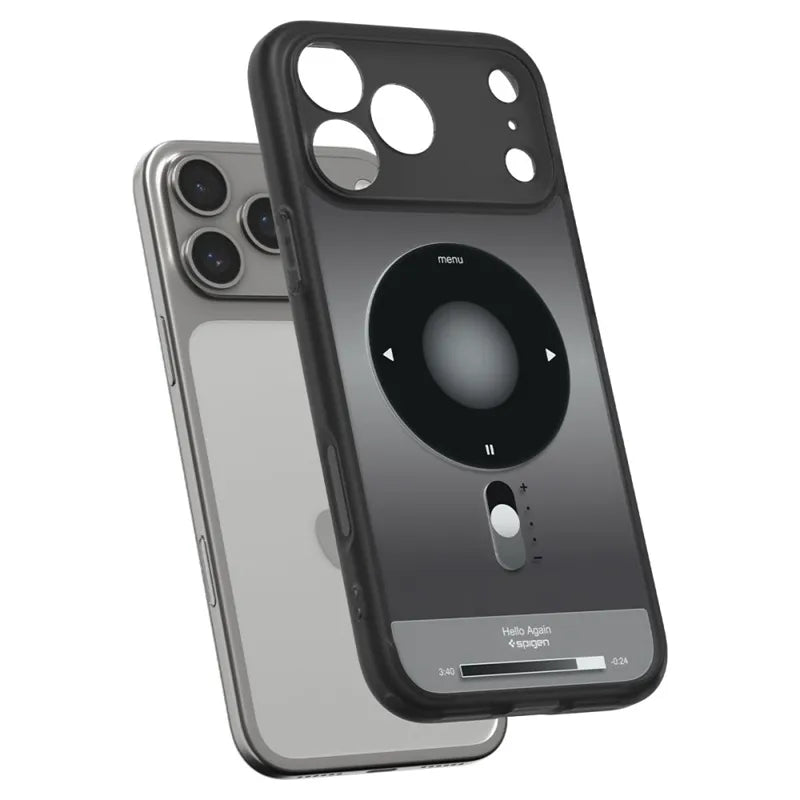 Spigen Ultra Hybrid Mag MagSafe – dėklas, skirtas iPhone 18 Pro Max / 17 Pro Max (Classic Black)