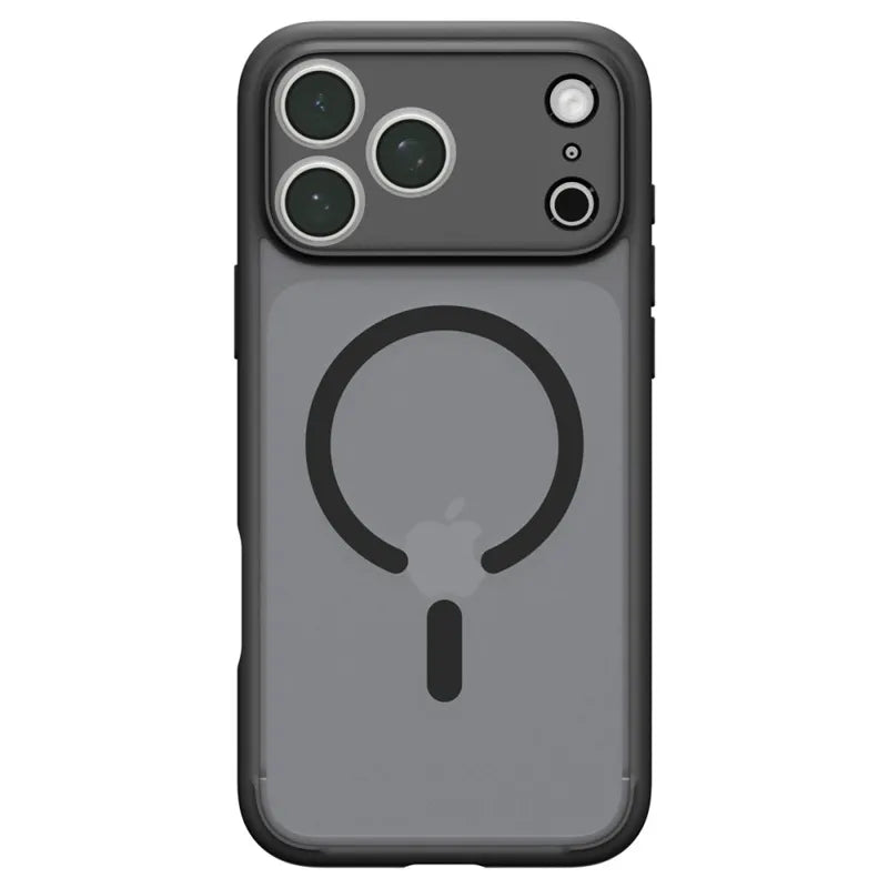 Spigen Ultra Hybrid Mag MagSafe – dėklas, skirtas iPhone 18 Pro Max / 17 Pro Max (Frost Black)