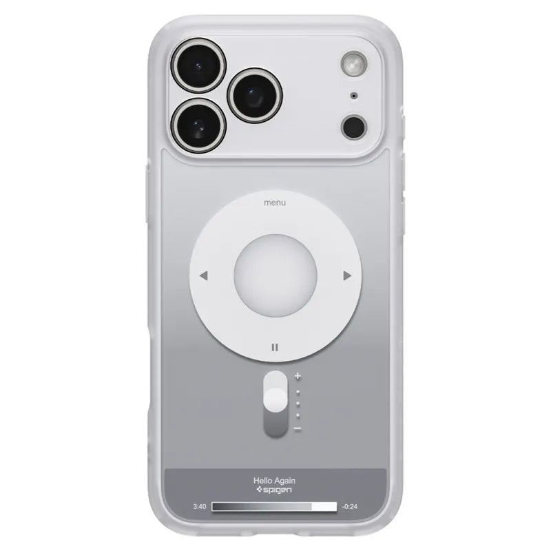 Spigen Ultra Hybrid Mag MagSafe – dėklas, skirtas iPhone 18 Pro Max / 17 Pro Max (klasikinė sidabrinė spalva)