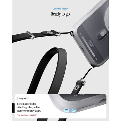 Spigen Ultra Hybrid Mag MagSafe – dėklas, skirtas iPhone 18 Pro Max / 17 Pro Max (klasikinė sidabrinė spalva)