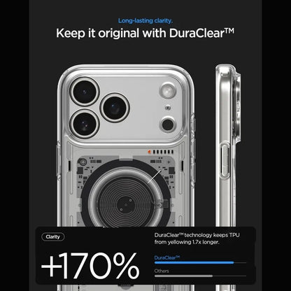 Spigen Ultra Hybrid Mag MagSafe – dėklas, skirtas iPhone 18 Pro Max / 17 Pro Max (Neo One)