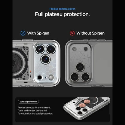 Spigen Ultra Hybrid Mag MagSafe – dėklas, skirtas iPhone 18 Pro Max / 17 Pro Max (Neo One)