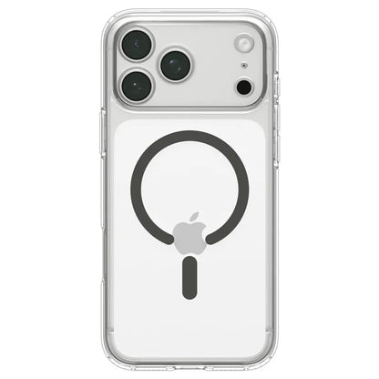 Spigen Ultra Hybrid Mag MagSafe – dėklas, skirtas iPhone 18 Pro Max / 17 Pro Max (skaidrus / grafito)