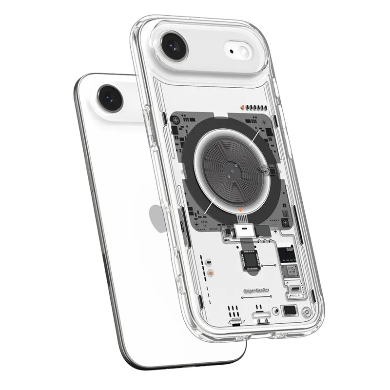 Spigen Ultra Hybrid Mag MagSafe dėklas, skirtas iPhone Air (Neo One)