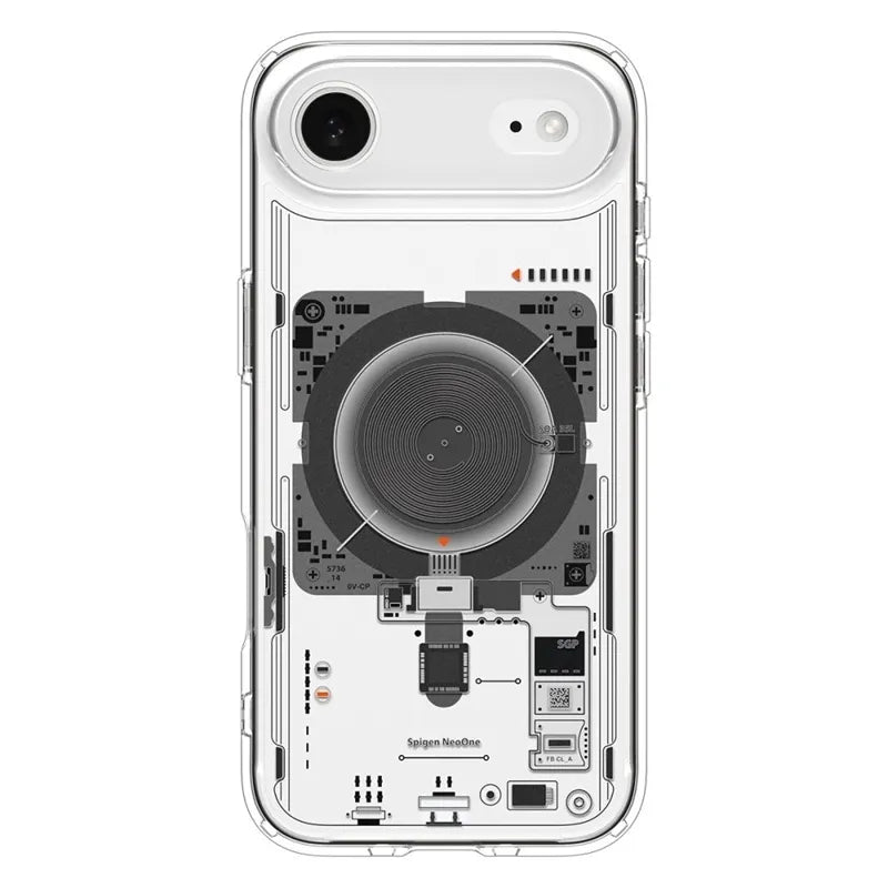 Spigen Ultra Hybrid Mag MagSafe dėklas, skirtas iPhone Air (Neo One)