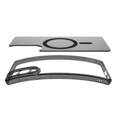 Spigen Ultra Hybrid Mag MagSafe – dėklas, skirtas Samsung Galaxy S25 Edge (matinė juoda)