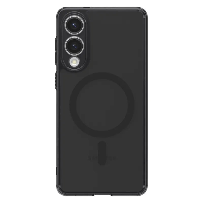 Spigen Ultra Hybrid Mag MagSafe – dėklas, skirtas Samsung Galaxy S25 Edge (matinė juoda)