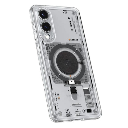 Spigen Ultra Hybrid Mag MagSafe – dėklas, skirtas Samsung Galaxy S25 Edge (Neo One)
