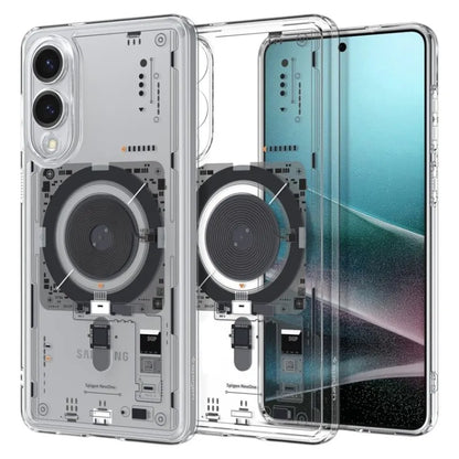 Spigen Ultra Hybrid Mag MagSafe – dėklas, skirtas Samsung Galaxy S25 Edge (Neo One)